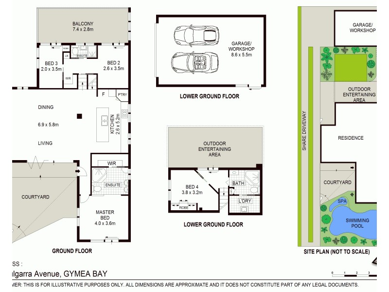 16 Nulgarra Avenue, Gymea Bay NSW 2227 Floorplan