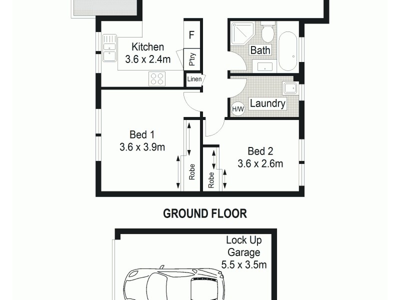 19/55-61 Belmont Street, Sutherland NSW 2232 Floorplan