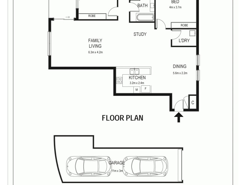 30/42 Talara Road, Gymea NSW 2227 Floorplan