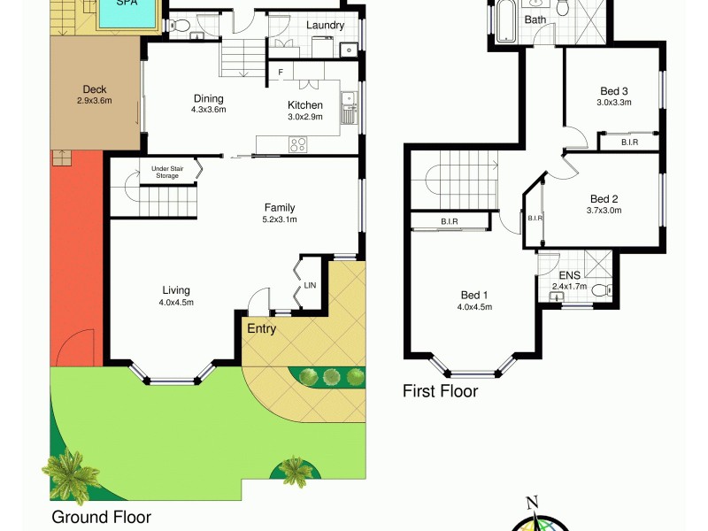 1/95 Ellesmere Road, Gymea Bay NSW 2227 Floorplan