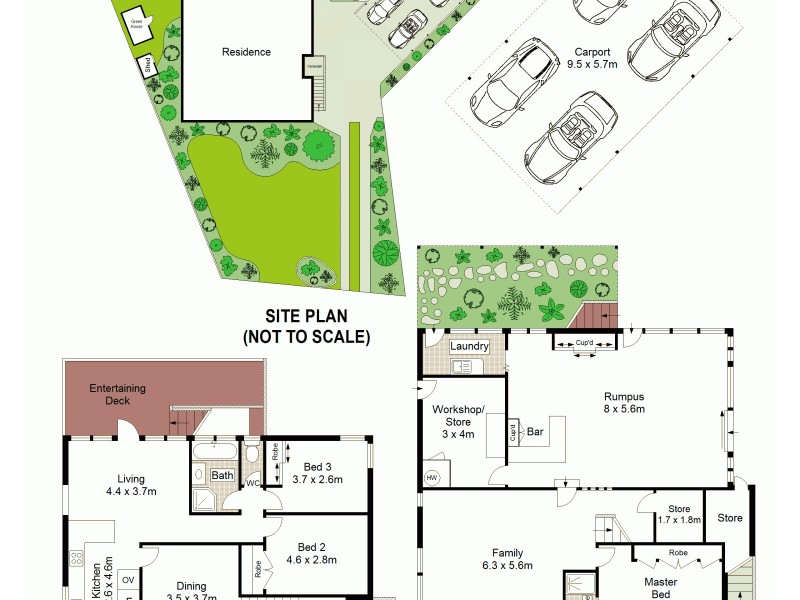 10 Spalding Crescent, Hurstville Grove NSW 2220 Floorplan
