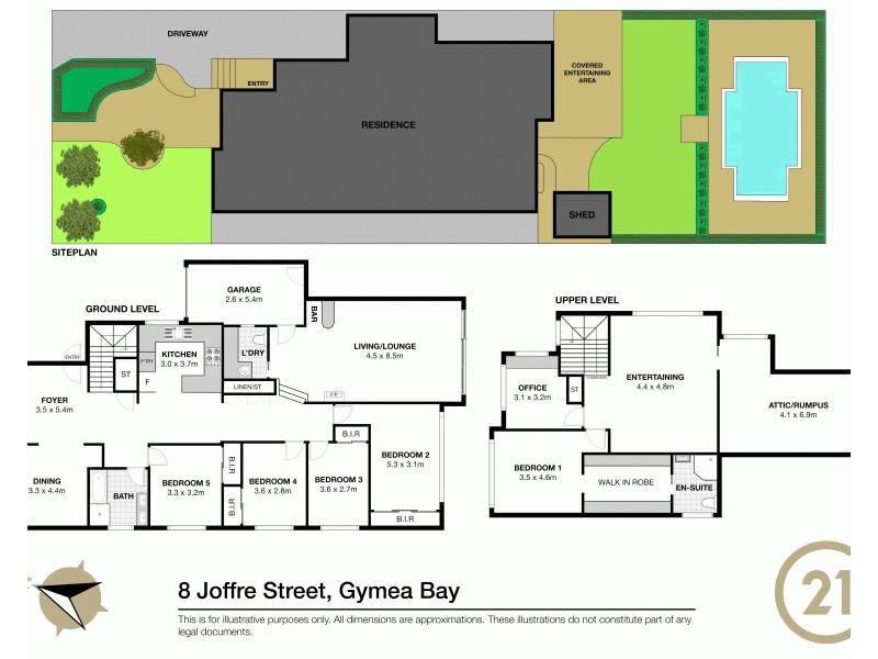 8 Joffre Street, Gymea Bay NSW 2227 Floorplan