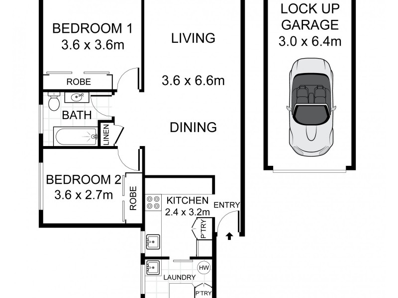 10/43 Talara Road, Gymea NSW 2227 Floorplan