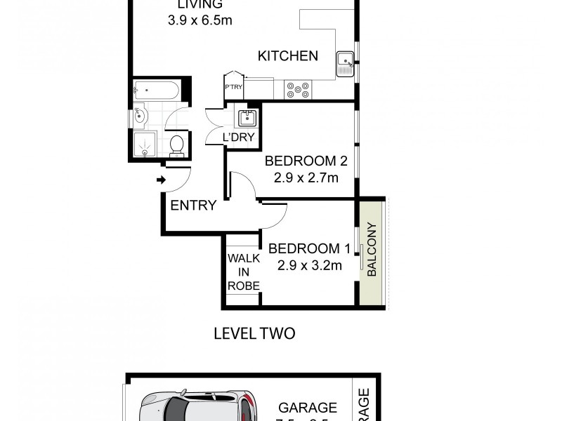 34/15-23  Premier Street, Gymea NSW 2227 Floorplan
