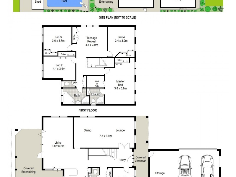 13 Horns Avenue, Gymea Bay NSW 2227 Floorplan