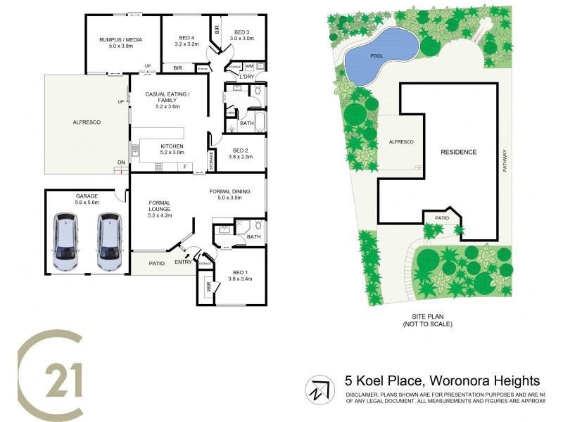5 Koel Place, Woronora Heights NSW 2233 Floorplan