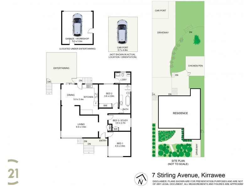 7 Stirling Avenue, Kirrawee NSW 2232 Floorplan