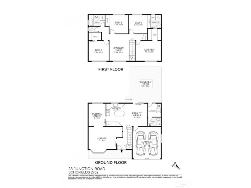 28 Junction Road, Schofields NSW 2762 Floorplan