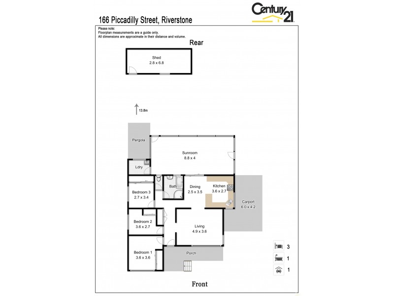 166 Piccadilly St, Riverstone NSW 2765 Floorplan