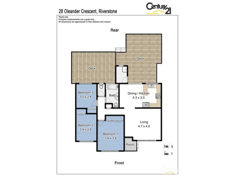 28 Oleander Cres, Riverstone NSW 2765 Floorplan