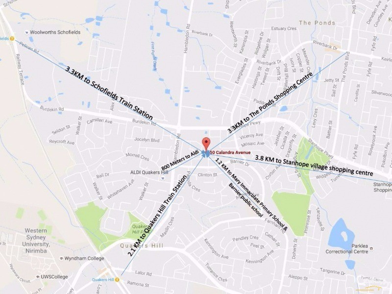 50 Calandra Ave, Quakers Hill NSW 2763