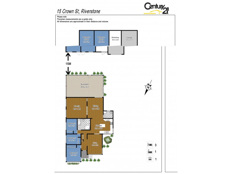 15 Crown Street, Riverstone NSW 2765 Floorplan