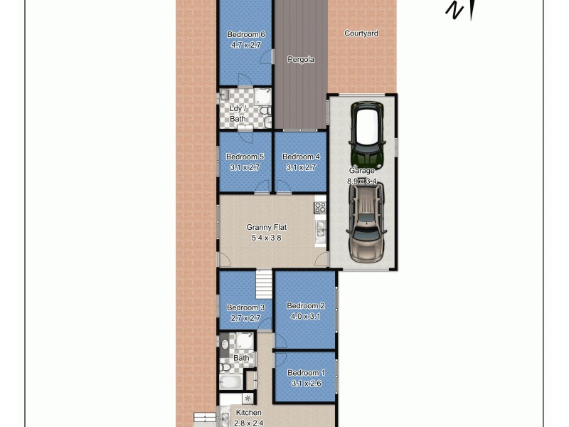100 Elizabeth Street, Riverstone NSW 2765 Floorplan