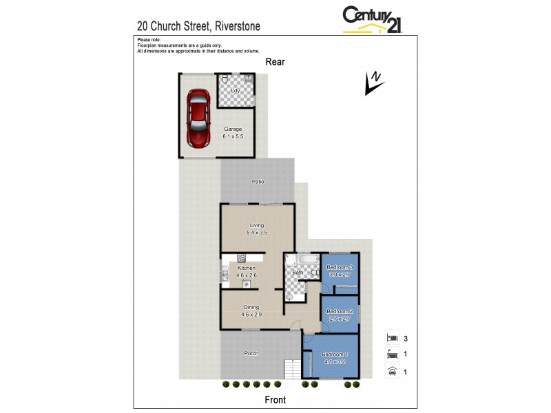 20 Church street, Riverstone NSW 2765 Floorplan