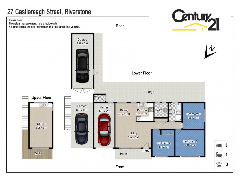 25-27 Castlereagh street, Riverstone NSW 2765 Floorplan