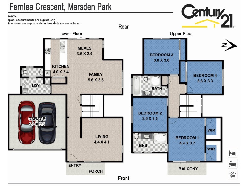25 Fernlea Crescent, Marsden Park NSW 2765 Floorplan