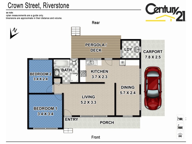 53 Crown Street, Riverstone NSW 2765 Floorplan