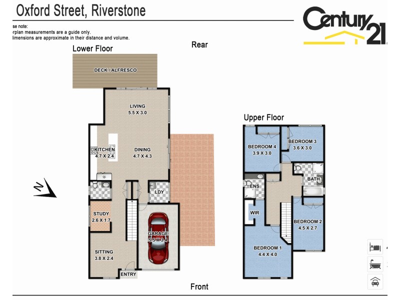 43 Oxford St, Riverstone NSW 2765 Floorplan