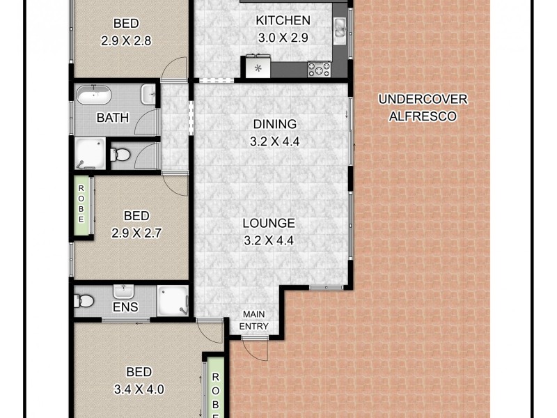 8 Auld Place, Schofields NSW 2762 Floorplan