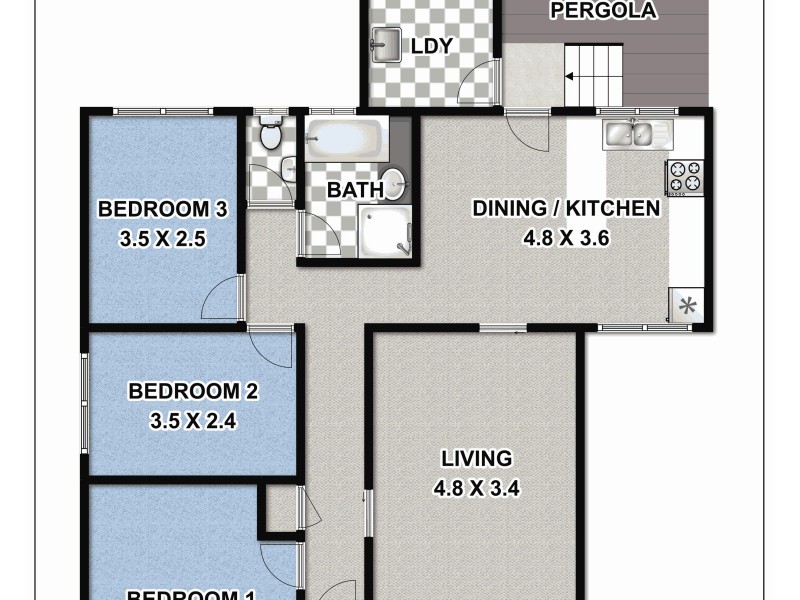 23 Agra Place, Riverstone NSW 2765 Floorplan