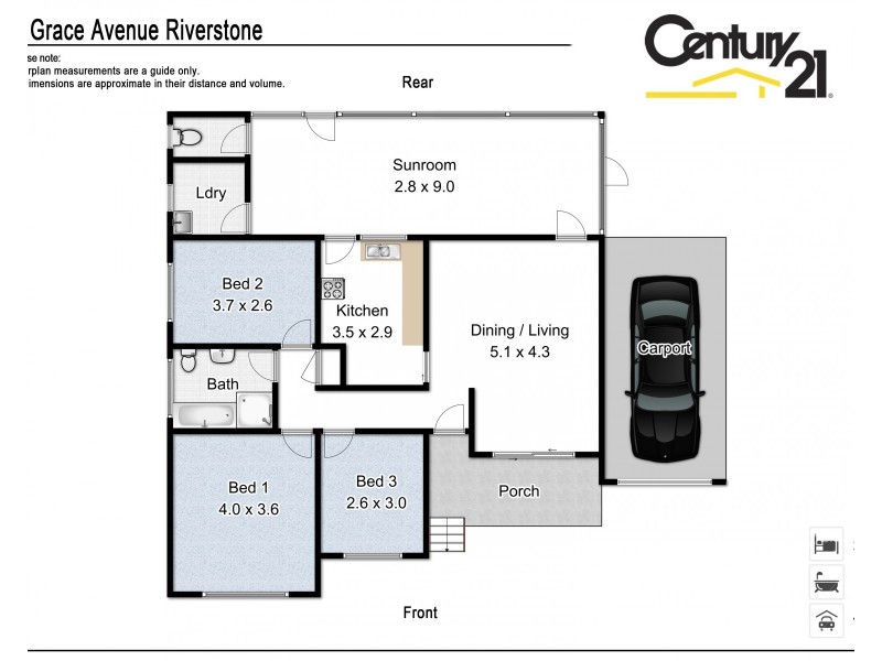 20 Grace Avenue, Riverstone NSW 2765 Floorplan