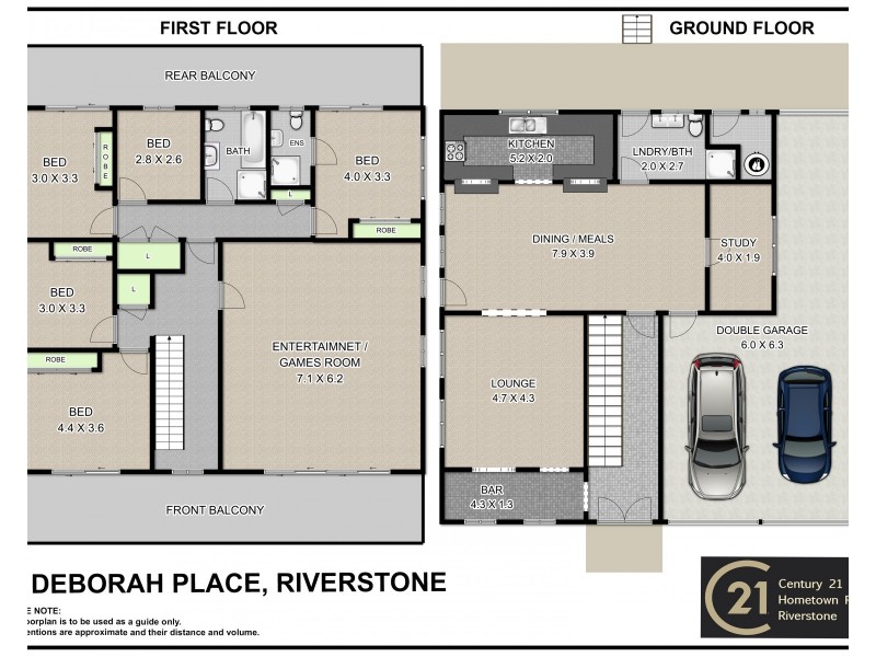 18 Deborah Place, Riverstone NSW 2765 Floorplan