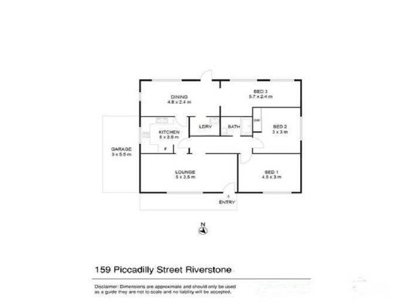 159 Piccadilly Street, Riverstone NSW 2765 Floorplan