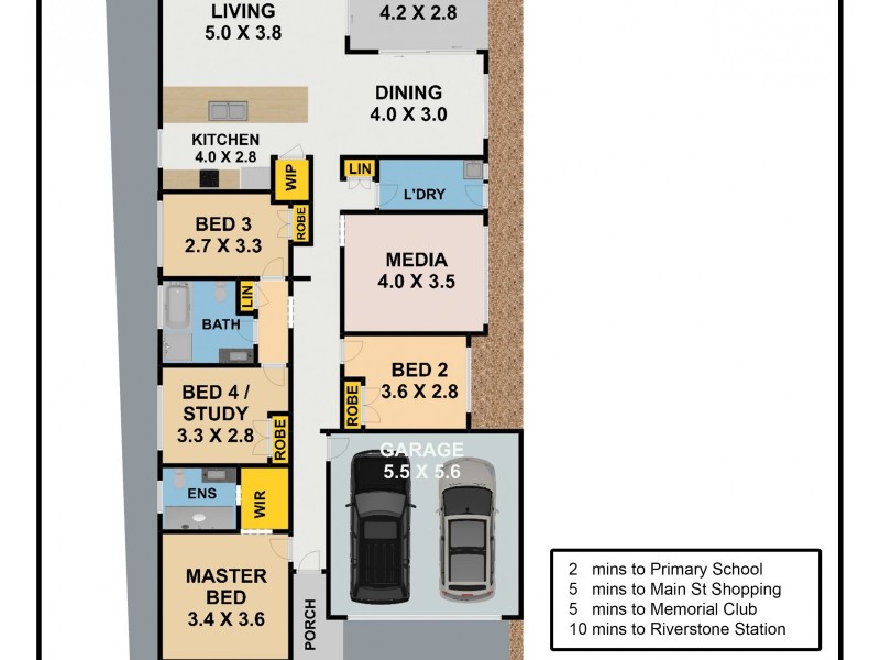 37 Boydhart Street, Riverstone NSW 2765 Floorplan
