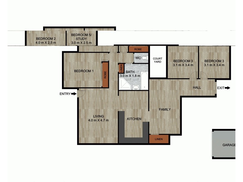 18 Hughes Avenue, Lawson NSW 2783 Floorplan