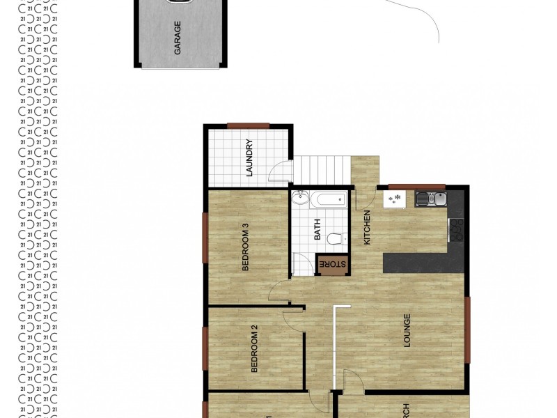 6 Eastern Avenue, Hazelbrook NSW 2779 Floorplan
