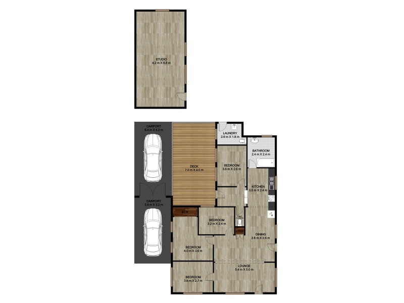 327 Great Western Highway, Lawson NSW 2783 Floorplan
