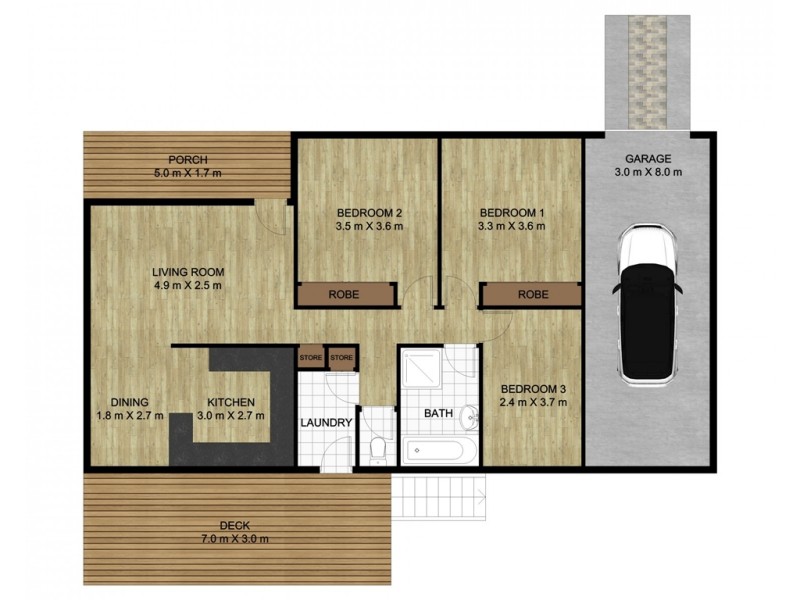 7 Grove Street, Hazelbrook NSW 2779 Floorplan