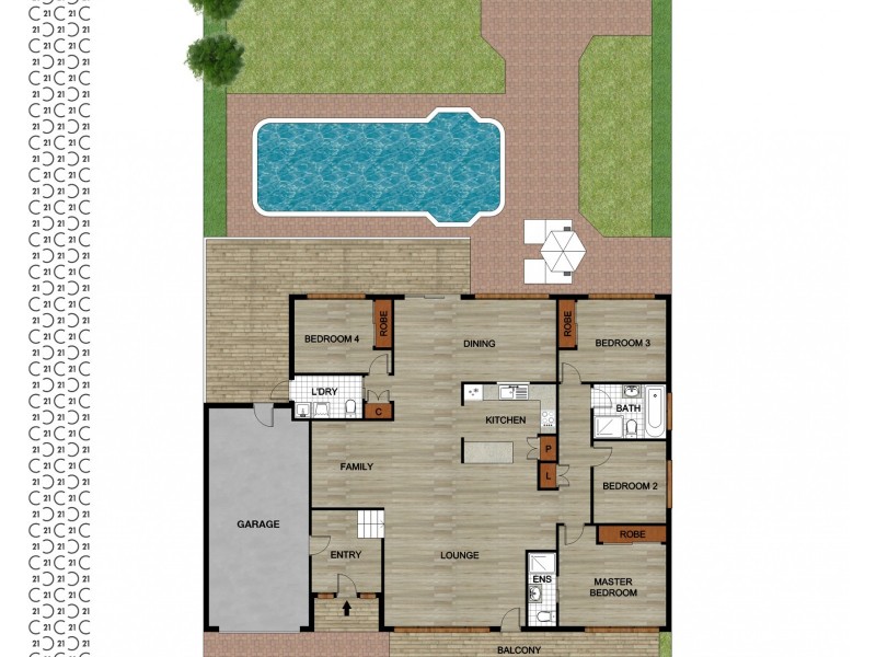 29 Bellbird Crescent, Blaxland NSW 2774 Floorplan