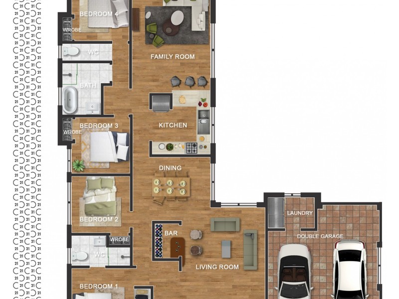 1A Leumeah Road, Woodford NSW 2778 Floorplan