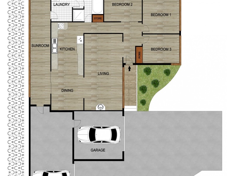 18 Fern Avenue, Hazelbrook NSW 2779 Floorplan