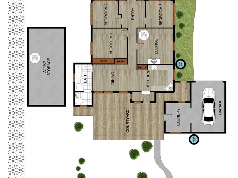 27 Poplar Grove, Lawson NSW 2783 Floorplan