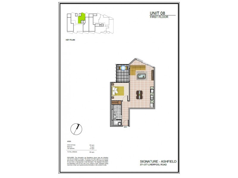8/371-377 Liverpool Road, Ashfield NSW 2131 Floorplan