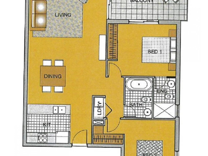 10/12-14 King Street, Campbelltown NSW 2560 Floorplan