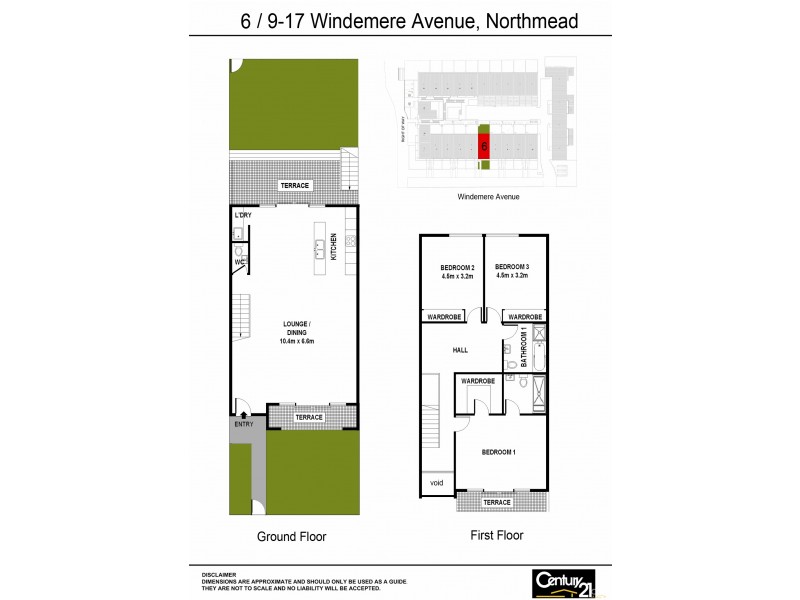 Unit 6 9-17 Windermere Avenue, Northmead NSW 2152 Floorplan