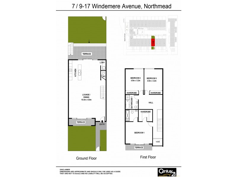 Unit 7 9-17 Windermere Avenue, Northmead NSW 2152 Floorplan