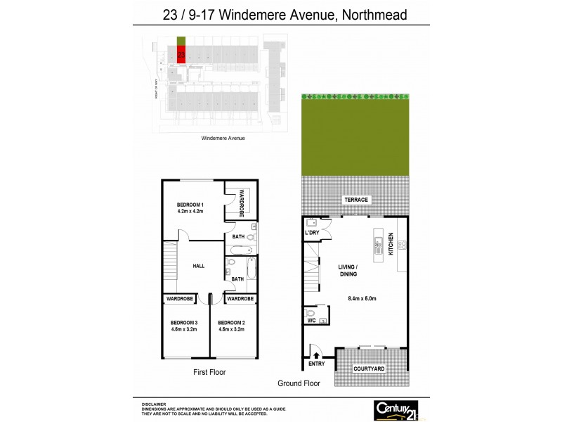 Unit 23 9-17 Windermere Avenue, Northmead NSW 2152 Floorplan