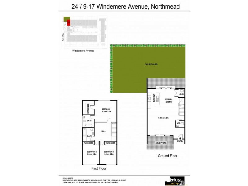 Unit 24 9-17 Windermere Avenue, Northmead NSW 2152 Floorplan