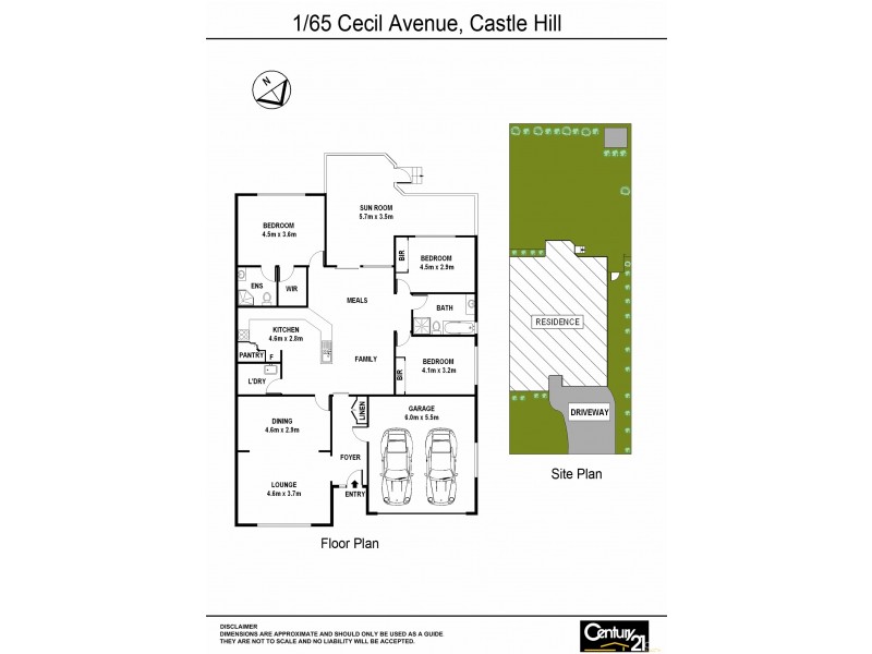 1/65 Cecil Avenue, Castle Hill NSW 2154 Floorplan