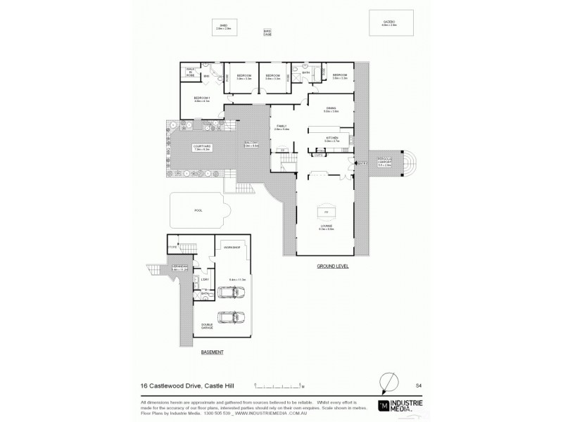 16 Castlewood Drive, Castle Hill NSW 2154 Floorplan