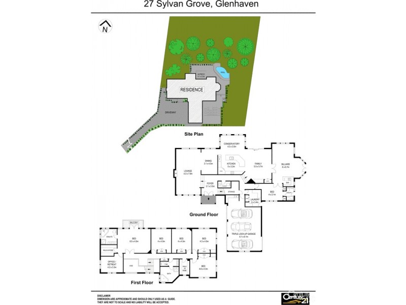 27 Sylvan Grove, Glenhaven NSW 2156 Floorplan