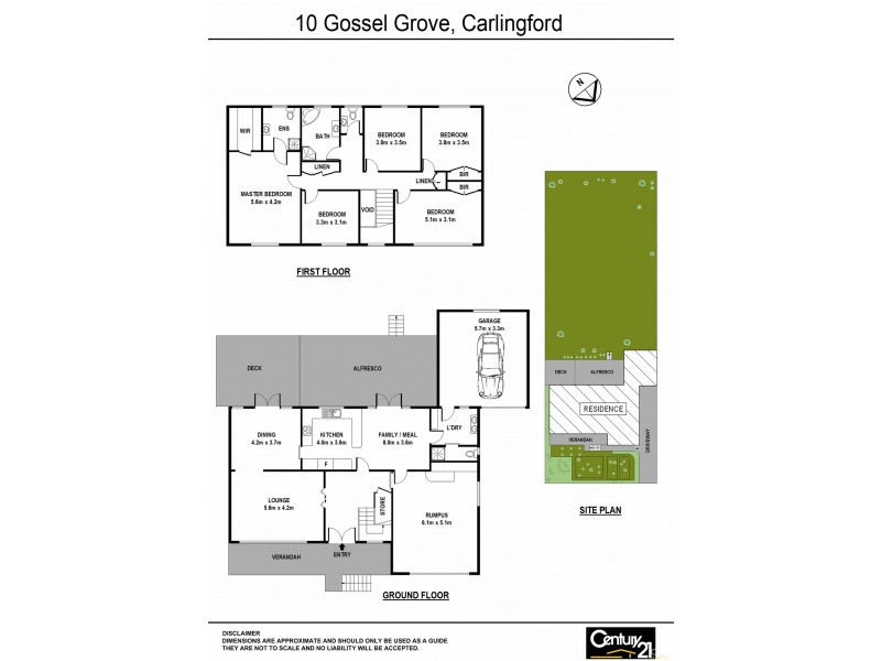 10 Gossell Grove, Carlingford NSW 2118 Floorplan
