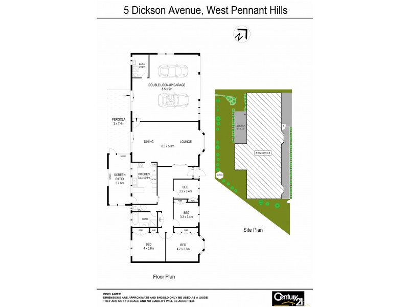 5 Dickson Avenue, West Pennant Hills NSW 2125 Floorplan