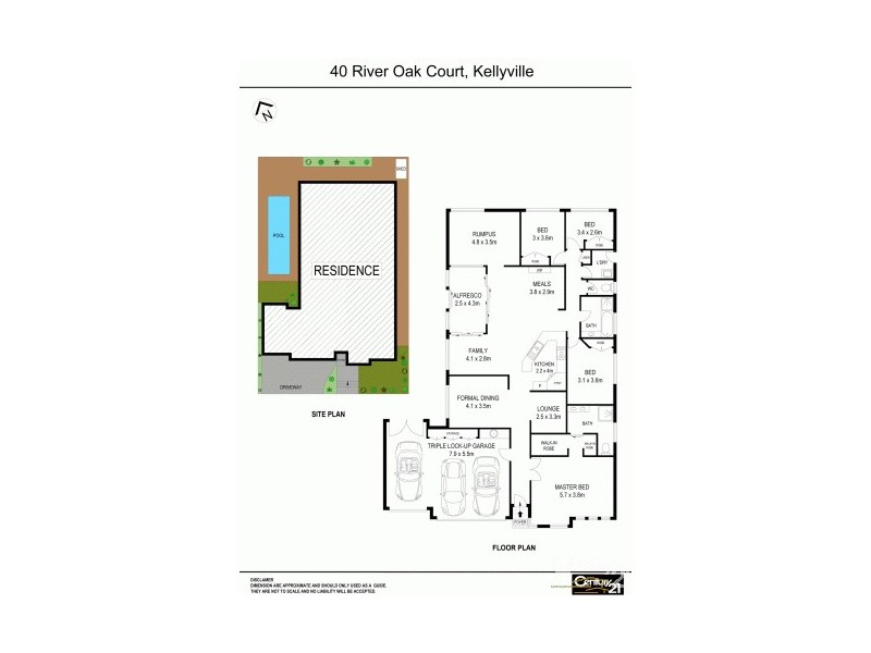 40 River Oak Cct, Kellyville NSW 2155 Floorplan