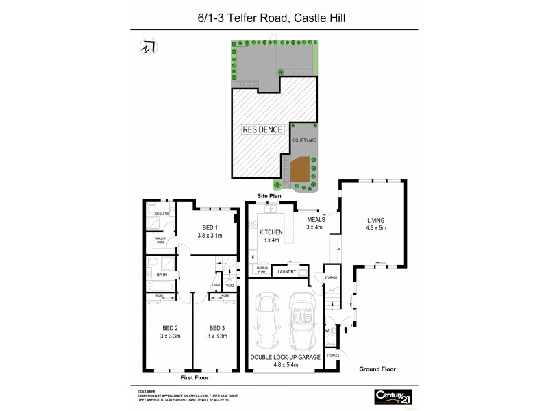 6/1-3 Telfer Road, Castle Hill NSW 2154 Floorplan