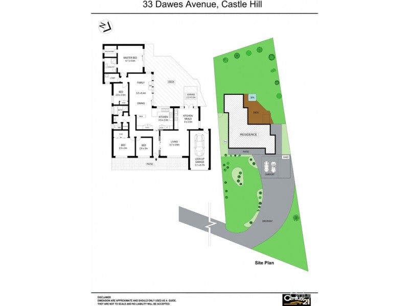 33 Dawes Avenue, Castle Hill NSW 2154 Floorplan